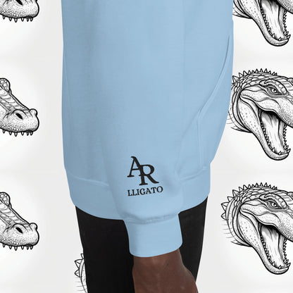 Hoodie AlligatoR Logo "AR-LLIGATO"