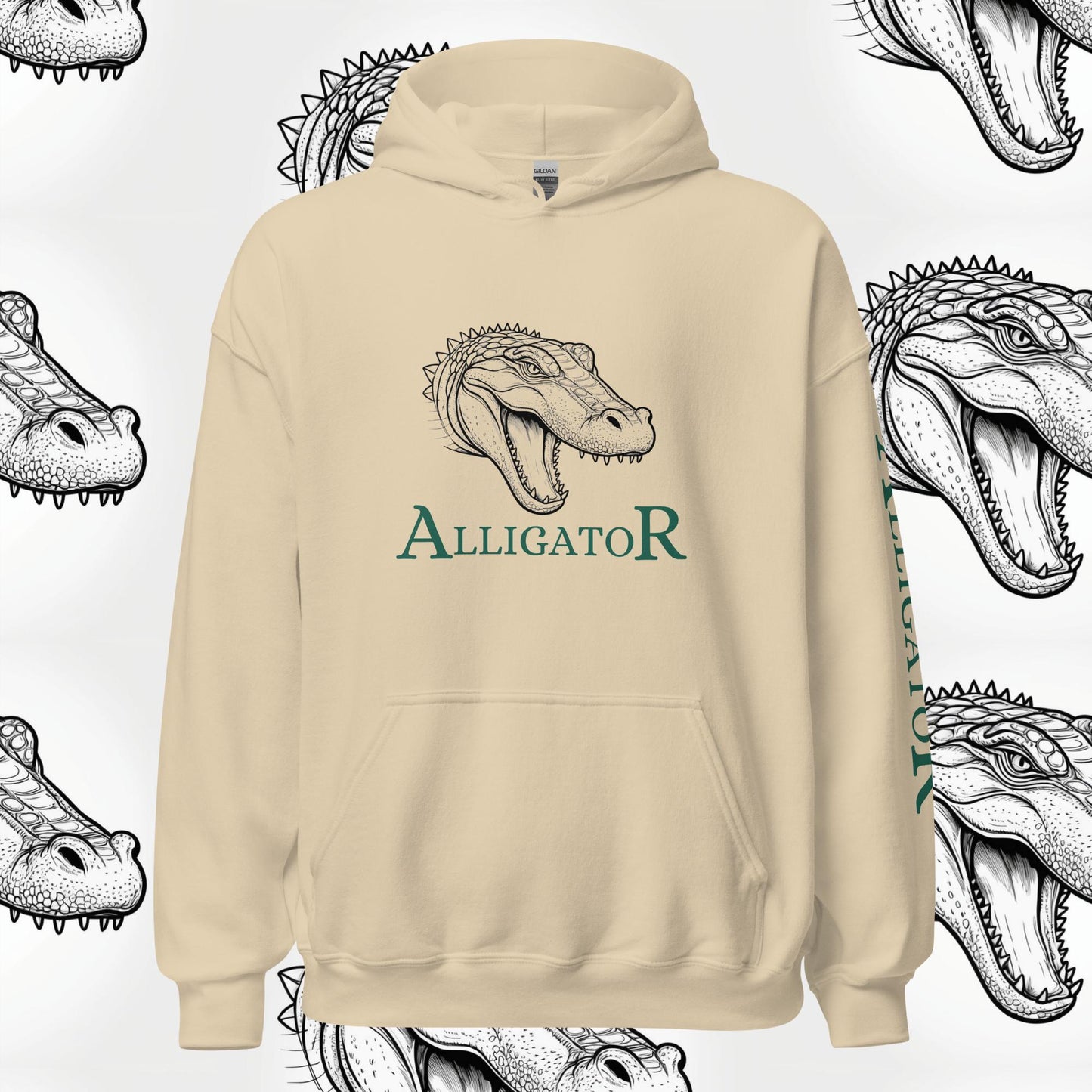 Hoodie AlligatoR Logo "ALLIGATOR"