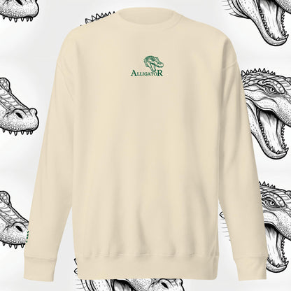 Hoodie Basic AlligatoR Logo Bordado