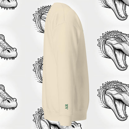 Hoodie Basic AlligatoR Logo Bordado